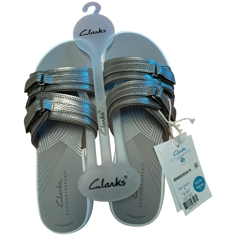 Clarks Cloudsteppers Breeze Piper Women's Sandals Size 7 M